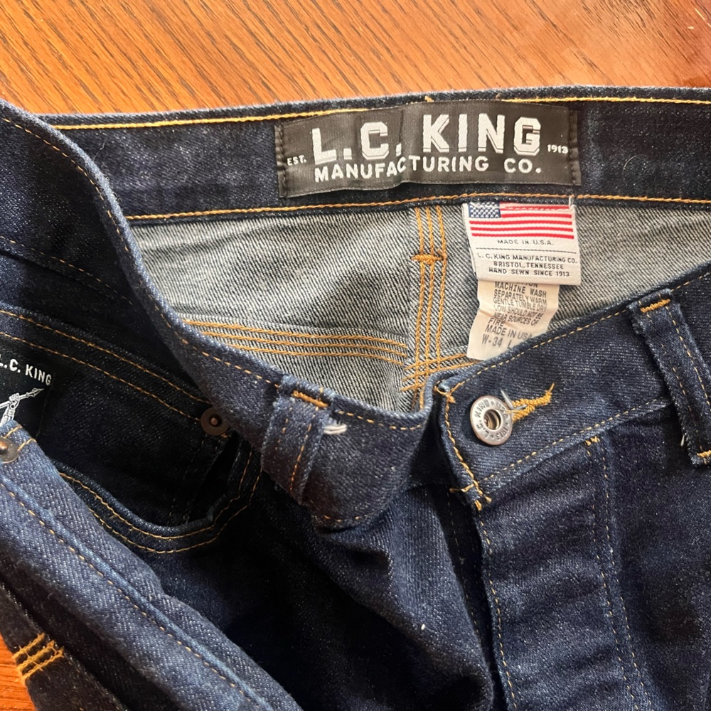 Gently used L.C. King jeans